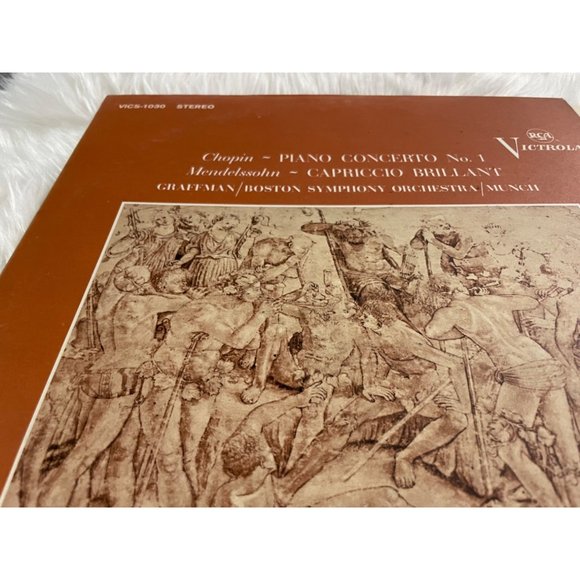 Classical Vinyl Gary Graffman Playing Chopin Piano Concerto No.1 and Mendelsohn - Picture 6 of 10